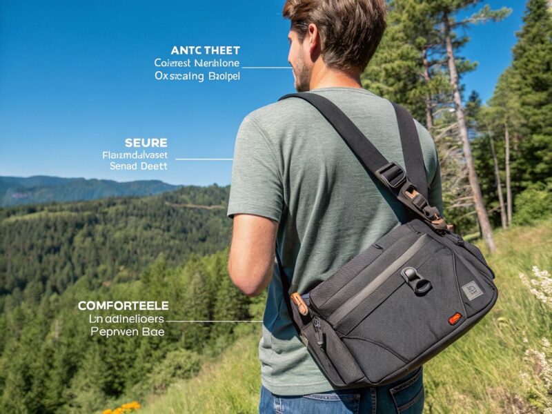What makes a sling bag anti-theft