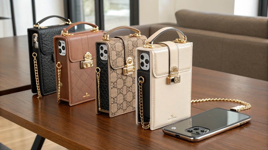 Luxury phone bags that turn heads for ladies