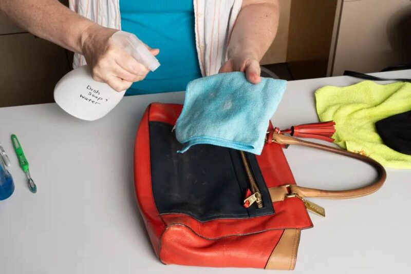 remove ink stains from a fabric bag