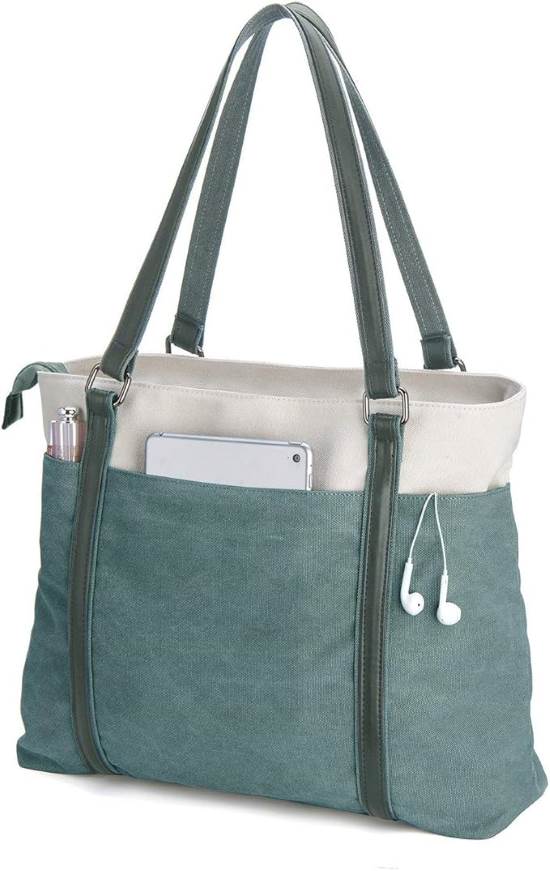 Lightweight Splice Canvas Handbag