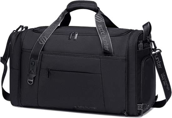 Arctic Hunter Airplanes Compartment Waterproof Foldable Overnight Bag