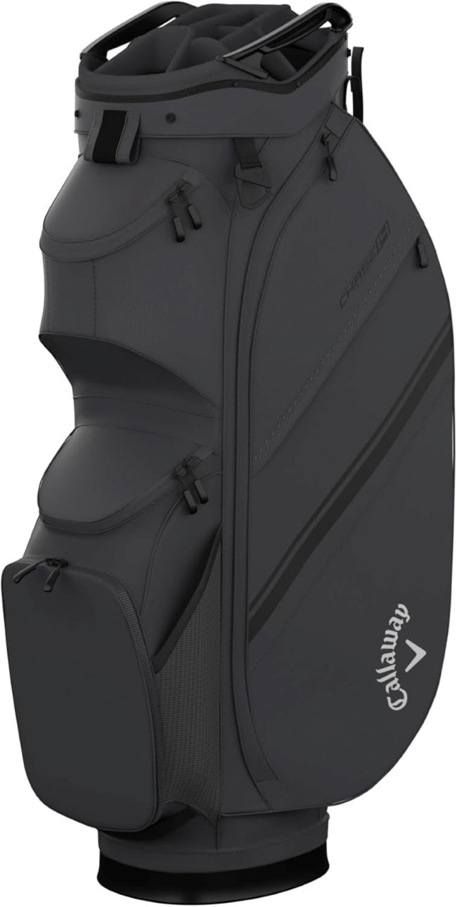 Callaway Chase 14 cart bag, premium design with multiple compartments and durable construction