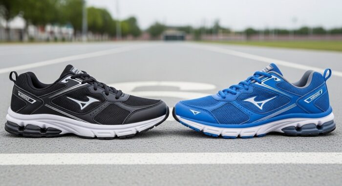 Comparison of budget sports shoes and premium running shoes