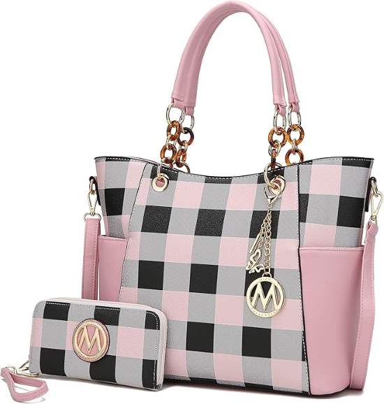 MKF Collection Tote Bag for Women With Wallet Purse