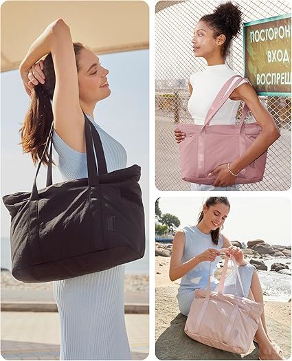 Affordable BAGSMART tote bag with spacious compartments for work and daily essentials
