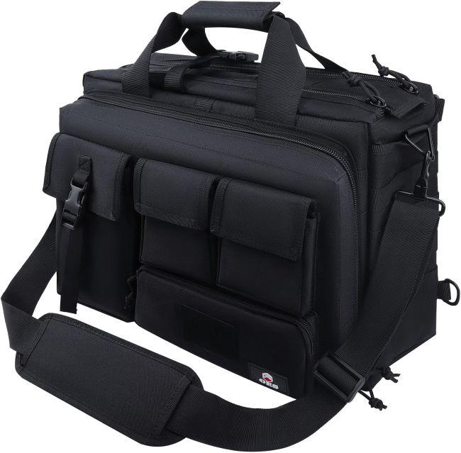 GES tactical laptop briefcase with multiple compartments in Virginia