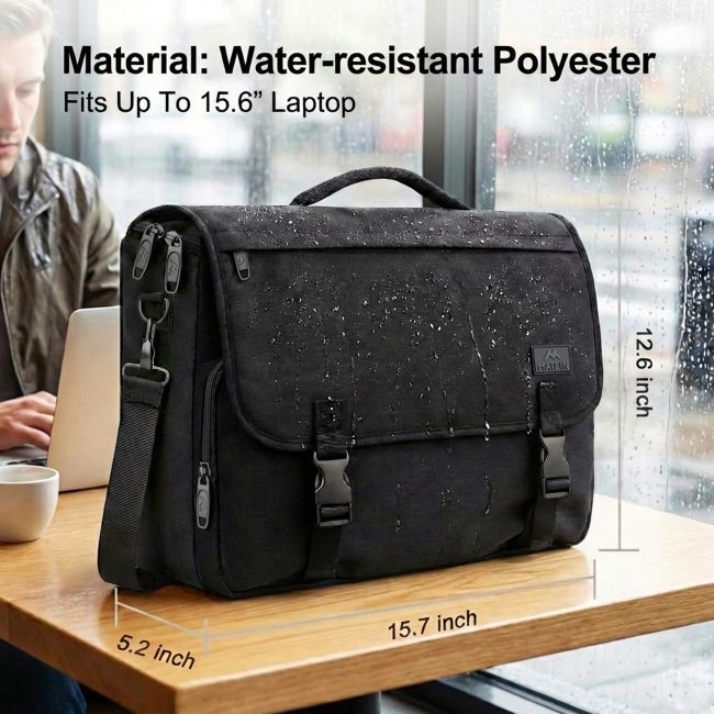 MATEIN crossbody laptop messenger bag designed for commuting, business travel, and everyday office use