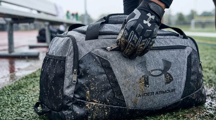 Under Armour Sports Duffle water-resistant exterior